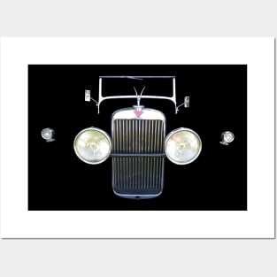 Alvis vintage 1930s classic car minimalist photo Posters and Art